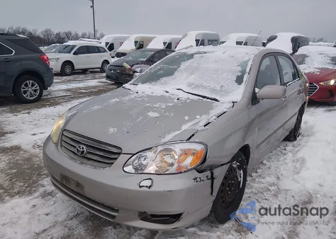 2003 Toyota Corolla Le z USA, uszkodzony, nr VIN 1NXBR32E63Z031643